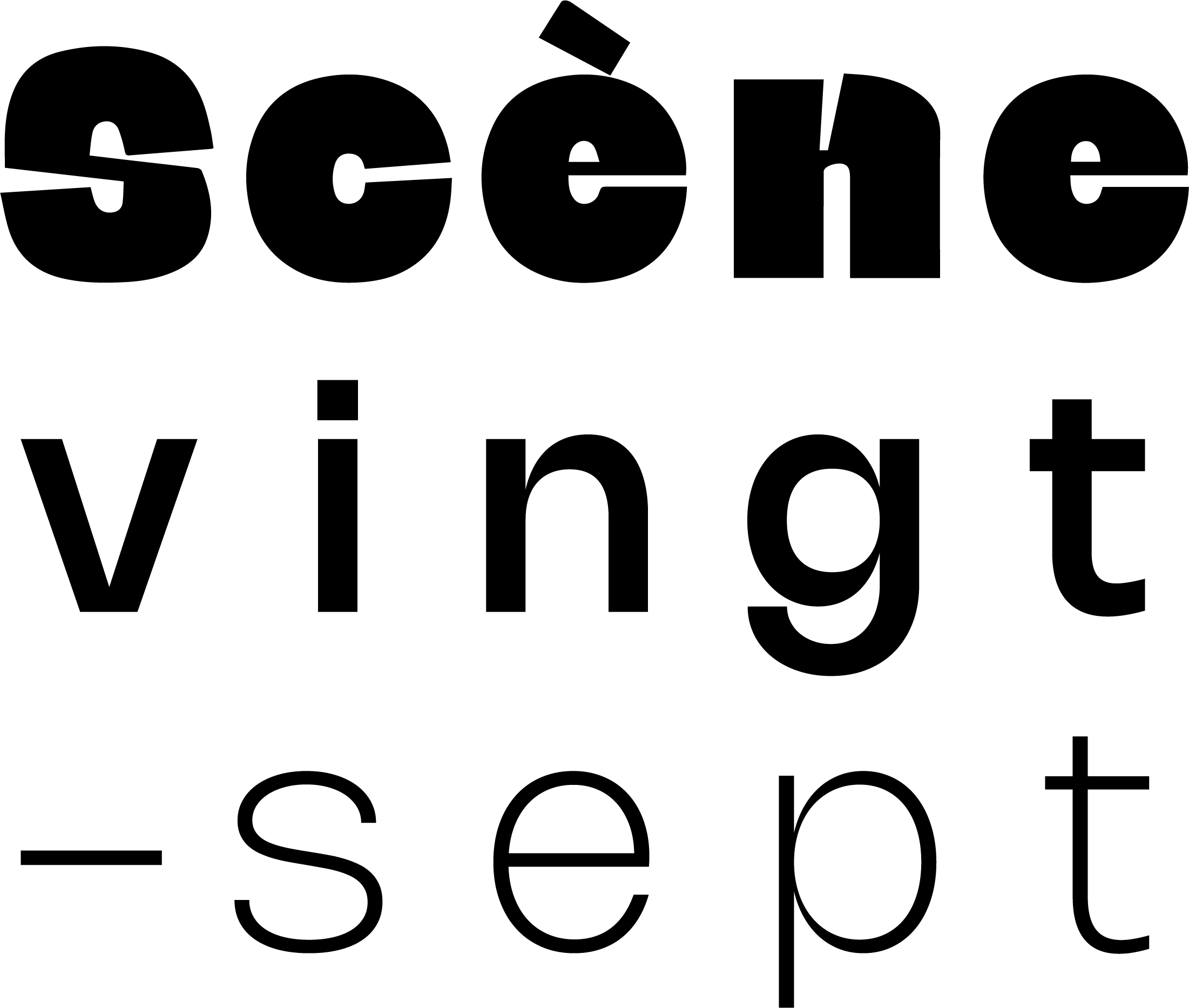 Logo 27 Text Noir